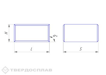 Пластины для армирования режущего инструмента горнопроходческих щитов