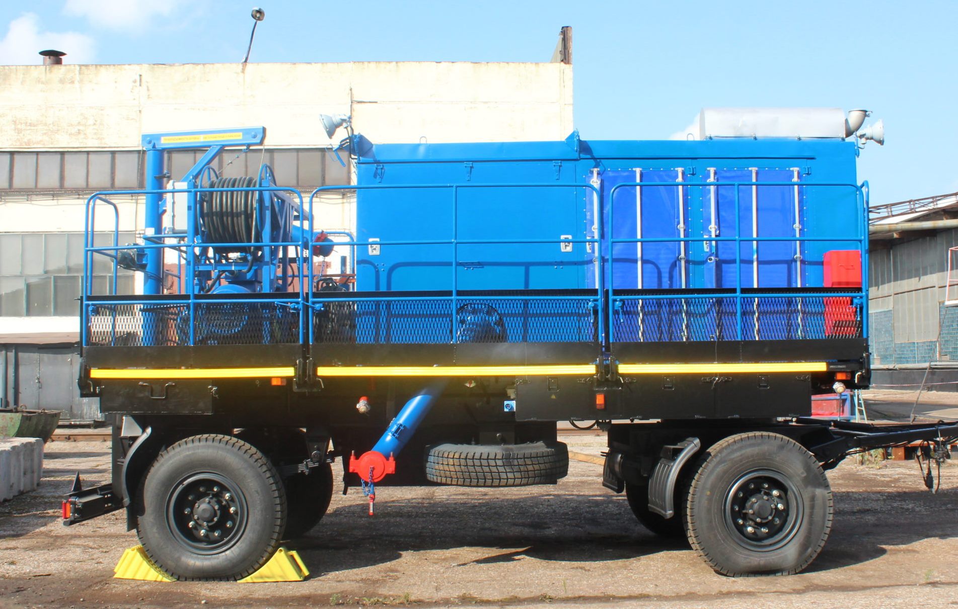 Передвижная насосная установка ПНУ 120/300