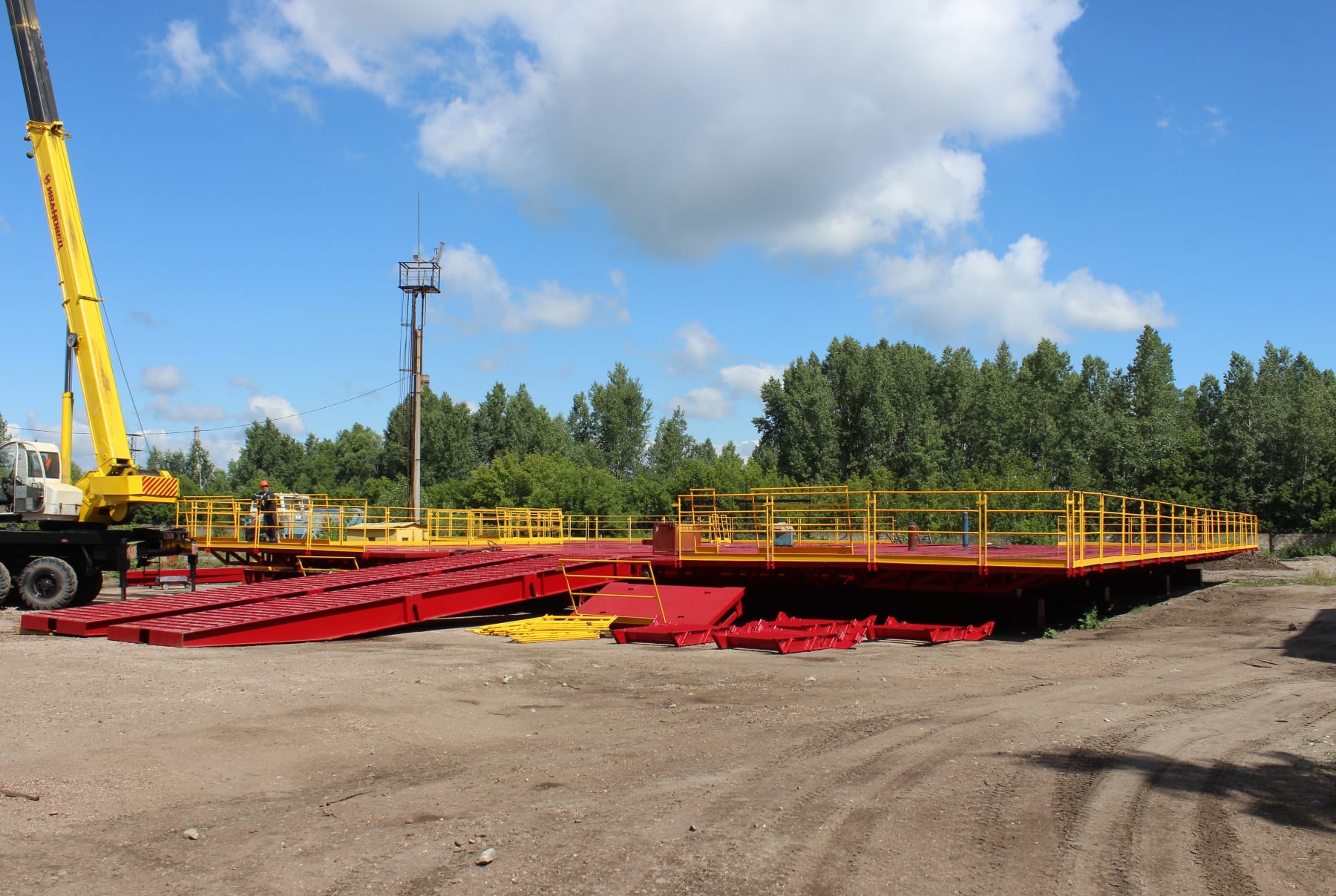 Система передвижения буровых установок Идель-250