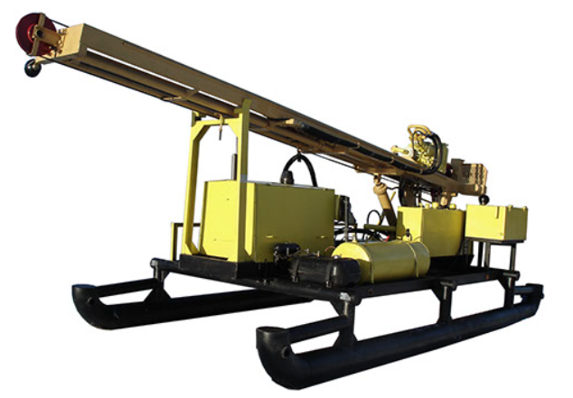 Буровая установка УРБ-2А2 на санях