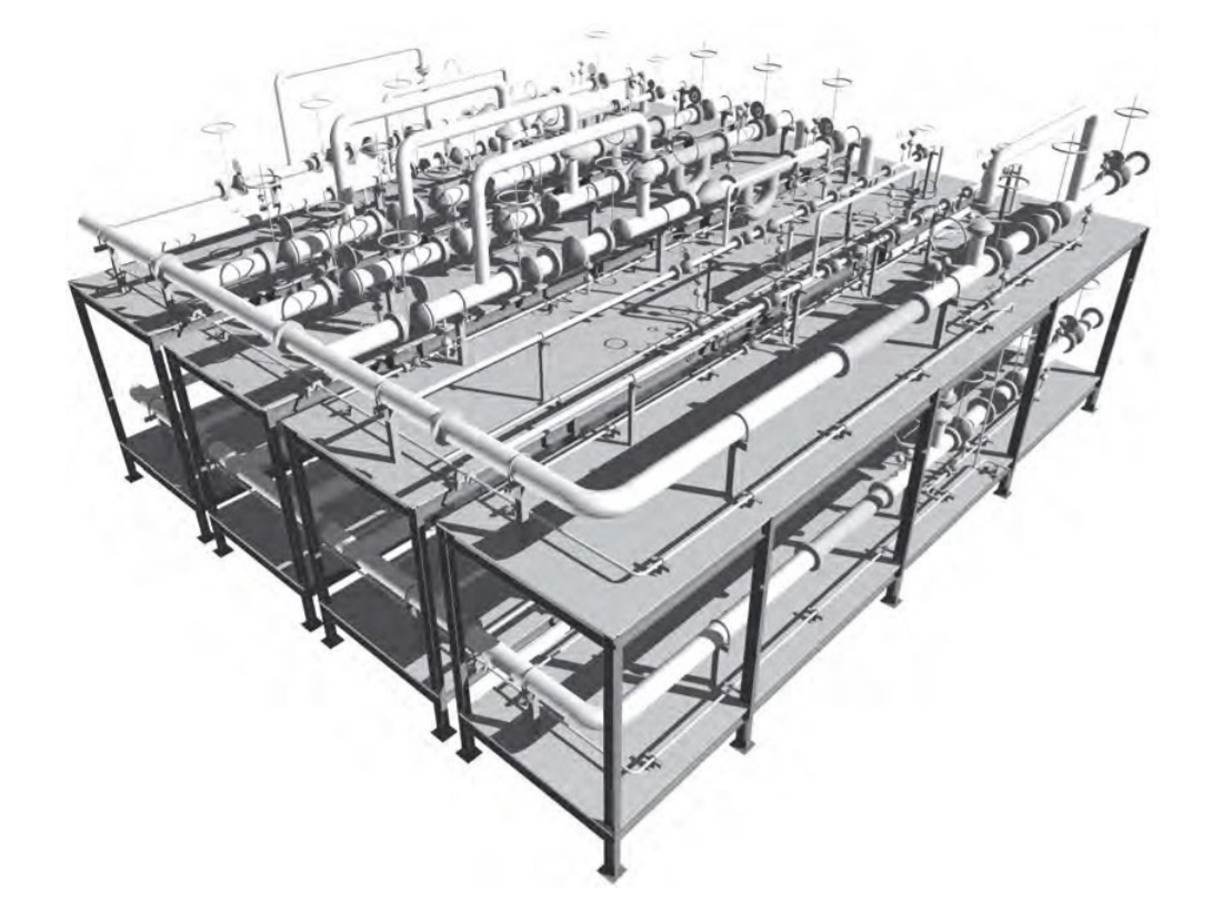 Станция смешения бензиновых компонентов