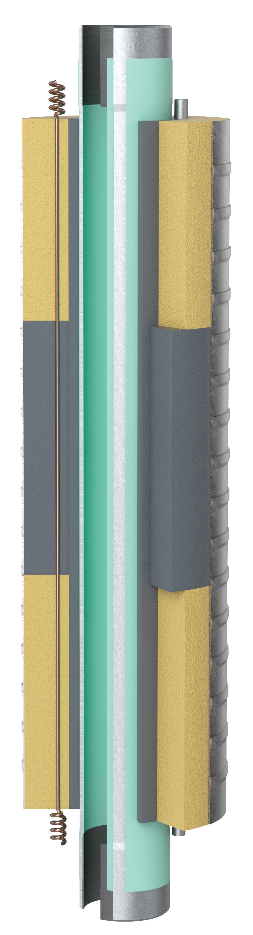 Защита трубопровода от коррозии и тепловых потерь